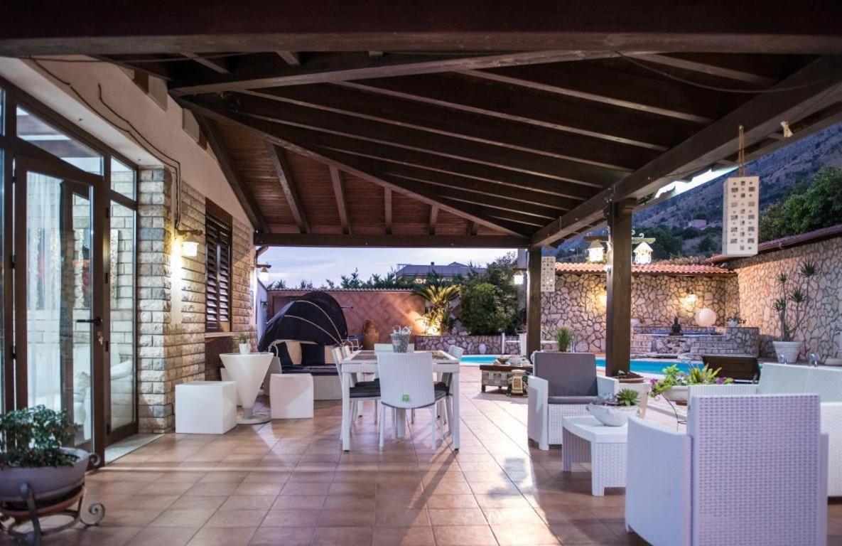 Villa Aversa Castellammare del Golfo Bagian luar foto